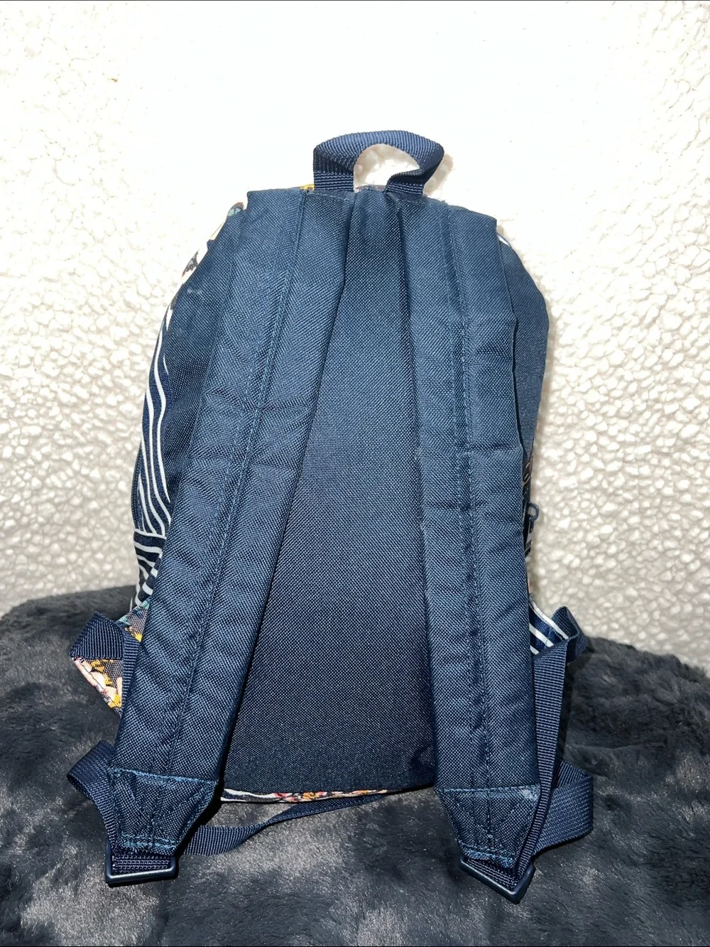 Roxy Shadow Swell Floral Striped Mini Backpack. NWOT.